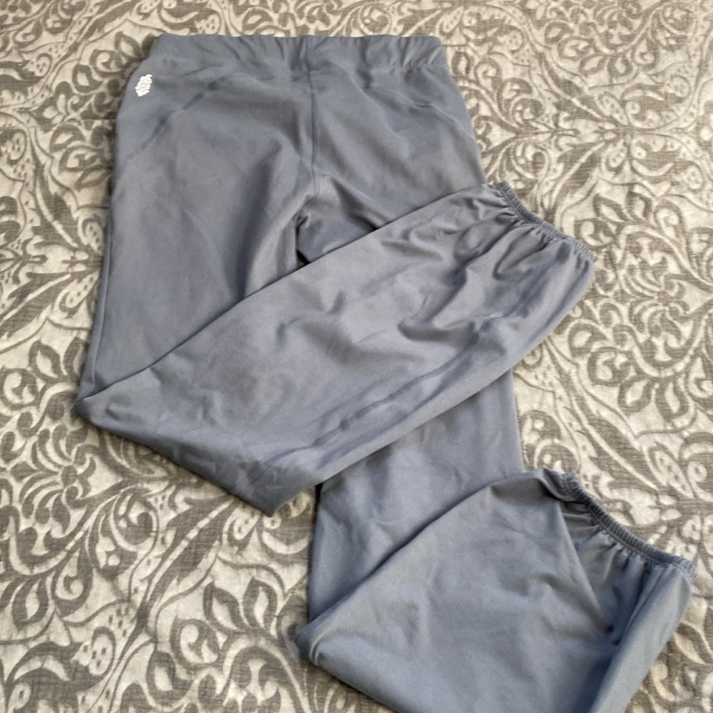 FP Movement by Free People Light grey/blue flare leggings with cinch - Picture 6 of 7